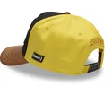 snapback-kappe-pikachu-pmk6-pik-pokemon-von-capslab-in-schwarz-gelb-und-braun-mit-gebogenem-schirm