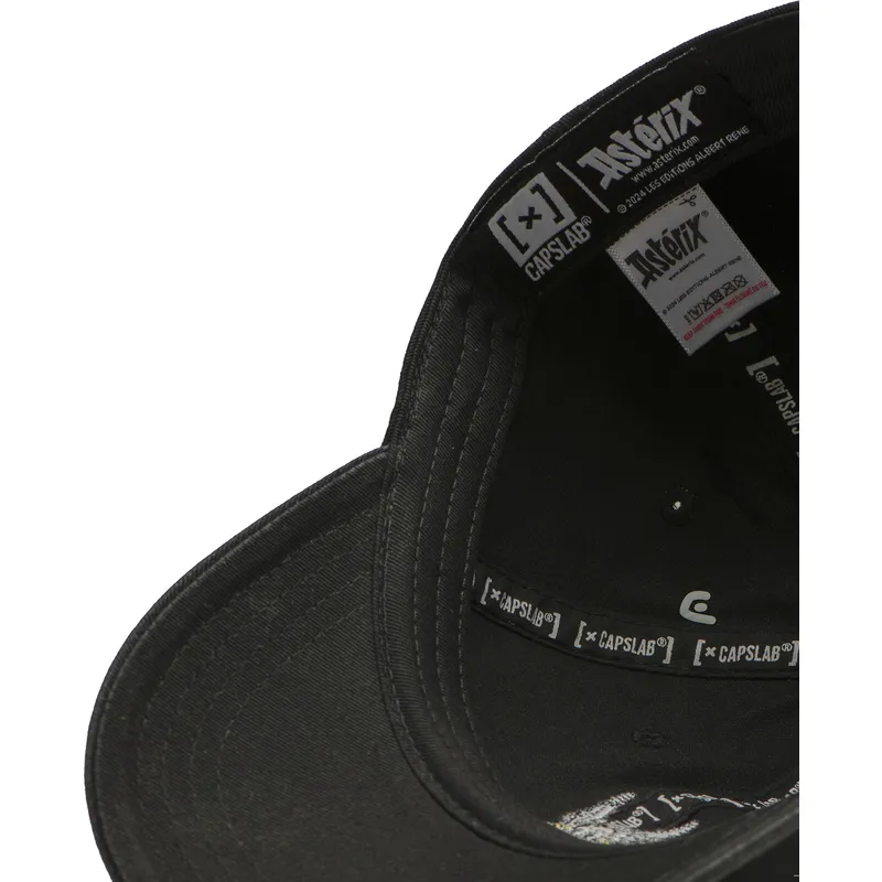 schwarze-verstellbare-curved-cap-ast1-ast-asterix-der-gallier-von-capslab