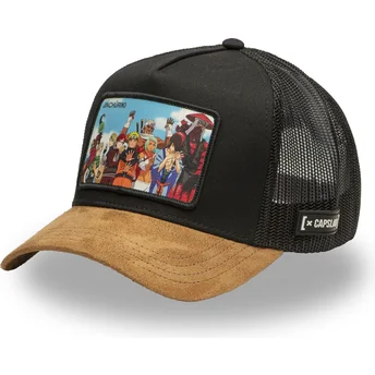 Cap zaoblená black snapback Jinchūriki Naruto Capslab