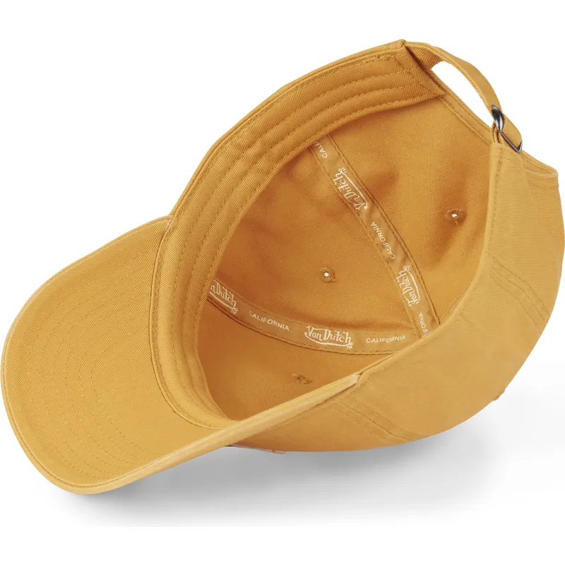 gelbe-verstellbare-curved-cap-log05-cd-von-von-dutch