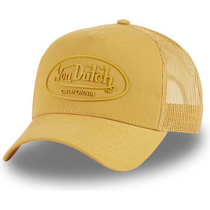 siltovky-zaoblena-kamionista-zlta-snapback-log13-von-dutch