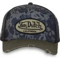 siltovka-zaoblena-zelena-snapback-print01-von-dutch