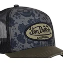 siltovka-zaoblena-zelena-snapback-print01-von-dutch