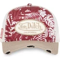 siltovka-zaoblena-cervena-snapback-print03-von-dutch