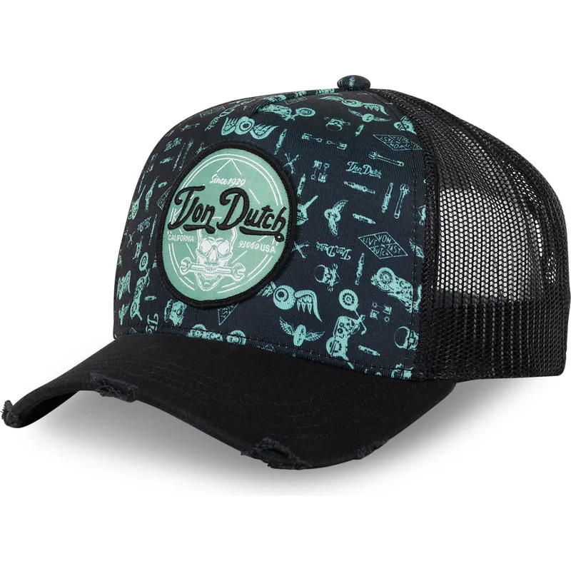 siltovka-zaoblena-modra-snapback-print04-von-dutch