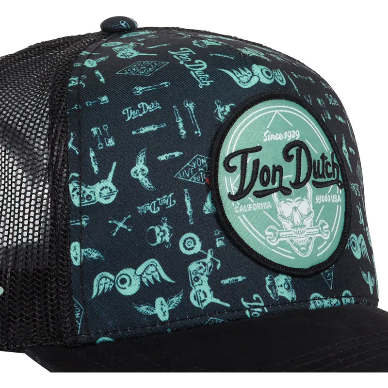 siltovka-zaoblena-modra-snapback-print04-von-dutch