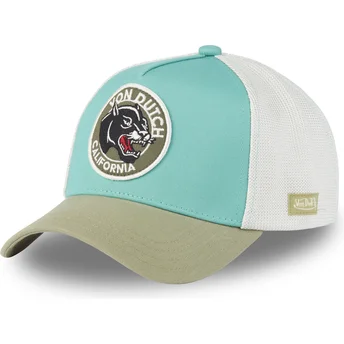 Trucker-Cap blau und grün WILD04 von Von Dutch