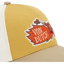 trucker-cap-braun-und-weiss-wild05-von-von-dutch