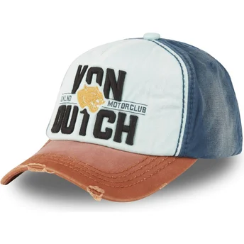 Von Dutch Curved Brim XAVIER04 Multicolor Snapback Cap
