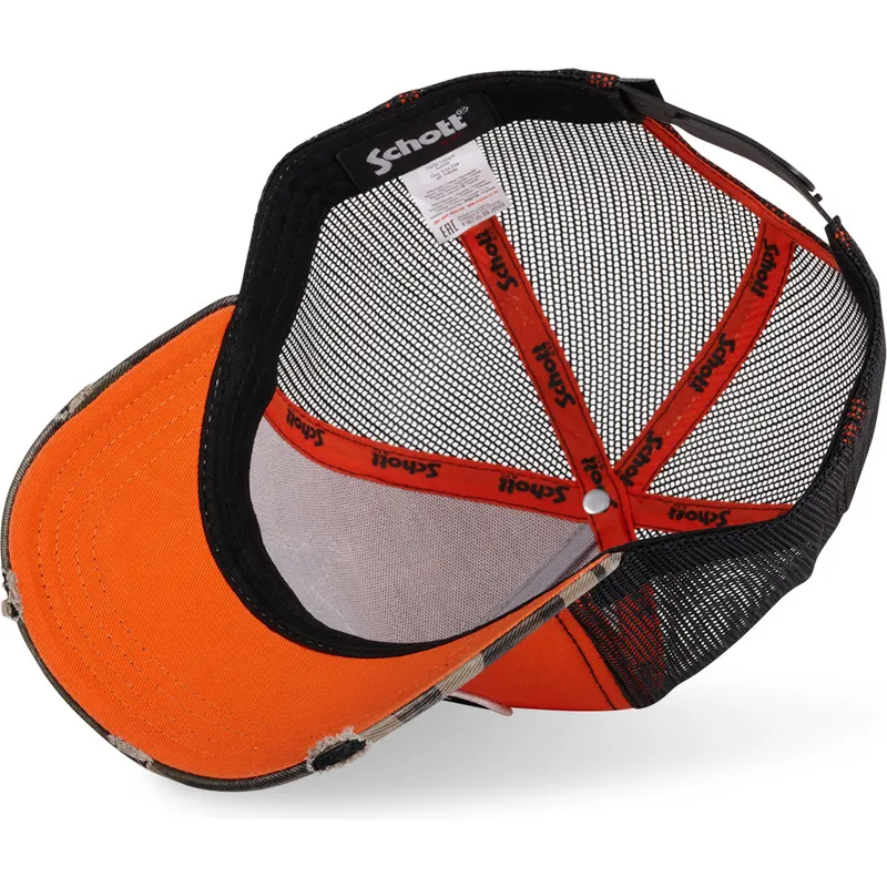 siltovky-zaoblena-kamionista-oranzova-snapback-camoo-von-dutch