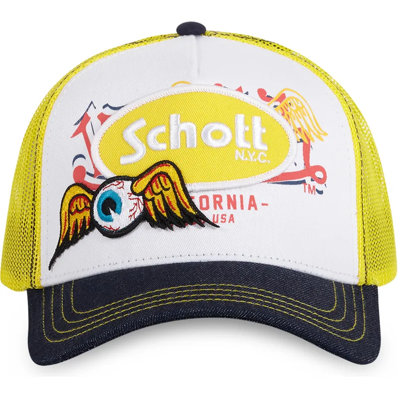 cap-zaoblena-yellow-snapback-von-dutch