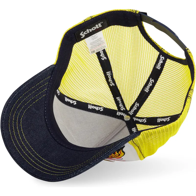 cap-zaoblena-yellow-snapback-von-dutch