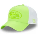 von-dutch-grune-und-weisse-trucker-kappe-fluo-03