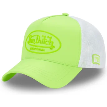 Καπέλο trucker πράσινο και άσπρο FLUO 03 από Von Dutch
