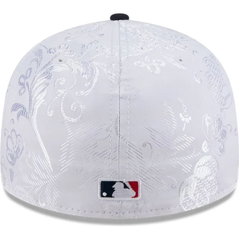 marineblaue-und-weisse-flache-fitted-cap-59fifty-day-low-profile-der-boston-red-sox-mlb-von-new-era