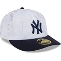 new-era-new-york-yankees-mlb-59fifty-day-low-profile-navy-und-weiss-angepasste-flache-kappe