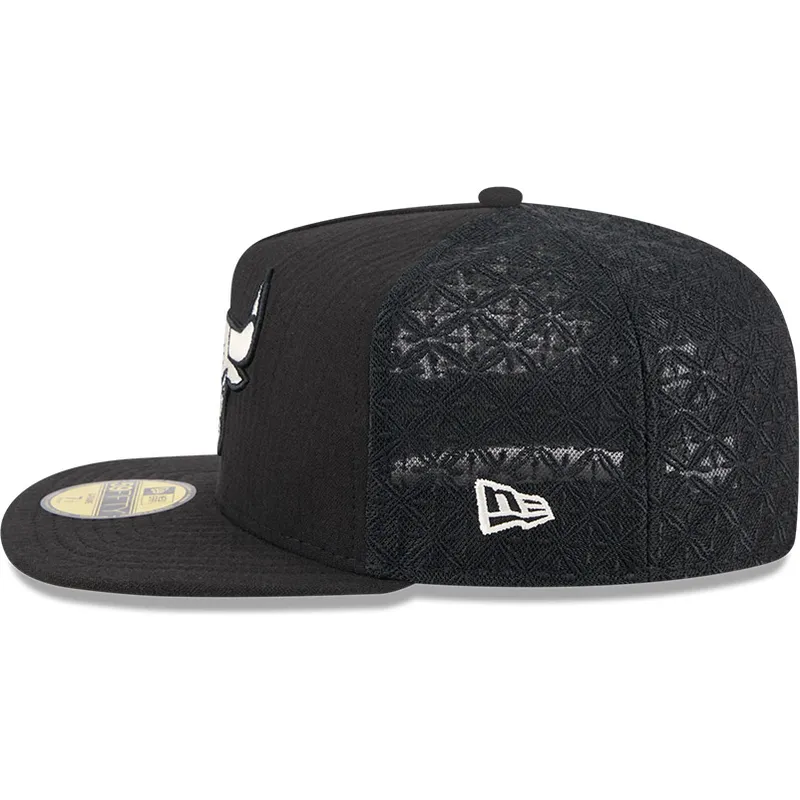cap-rovna-black-ajustada-59fifty-day-a-frame-chicago-bulls-nba-new-era
