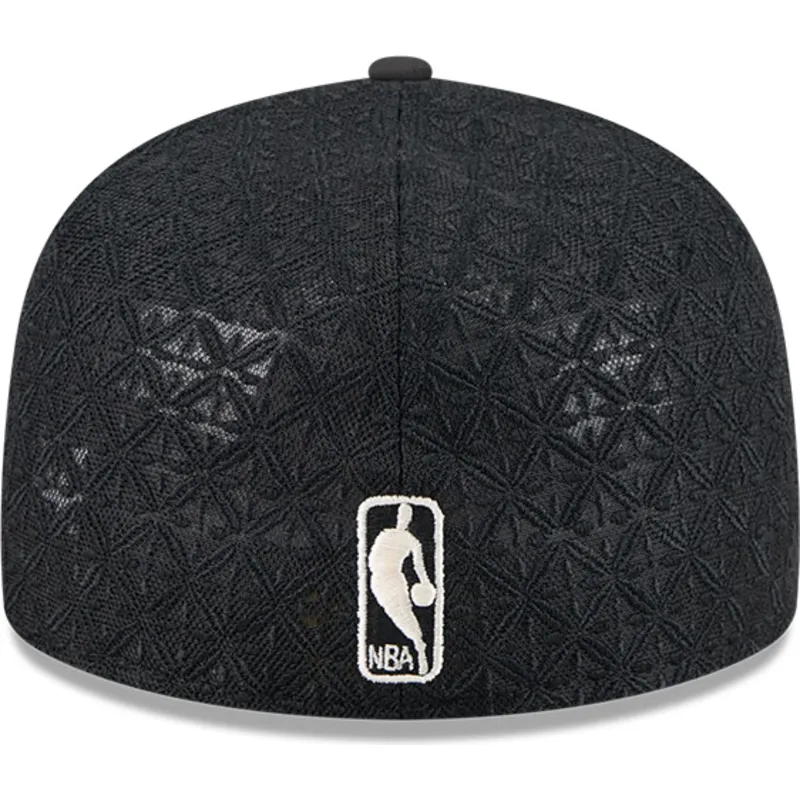 schwarze-enganliegende-flat-cap-59fifty-day-a-frame-der-chicago-bulls-nba-von-new-era