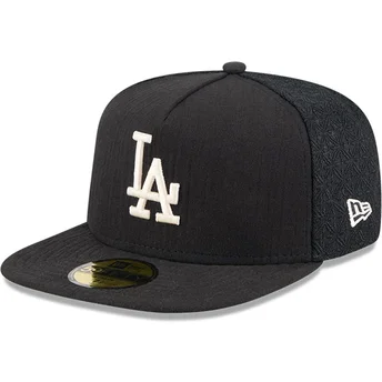 Šiltovka rovná čierna upravená 59FIFTY Day A Frame Los Angeles Dodgers MLB New Era