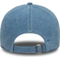 verstellbare-blaue-curved-cap-9twenty-denim-new-york-yankees-mlb-von-new-era