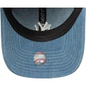 verstellbare-blaue-curved-cap-9twenty-denim-new-york-yankees-mlb-von-new-era