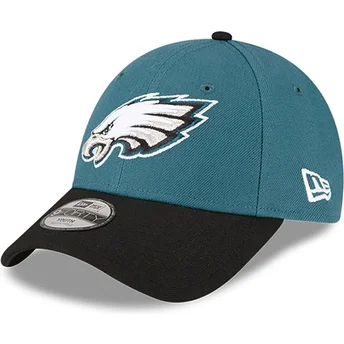 Šiltovky zaoblená zelená nastaviteľný pásik pre deti 9FORTY The League Philadelphia Eagles NFL New Era