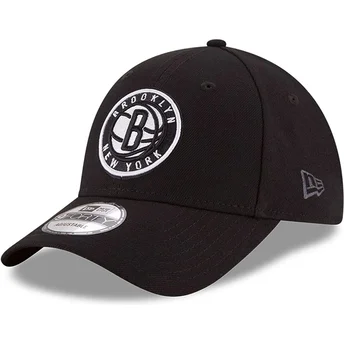 Schwarze verstellbare Kinder-Cap 9FORTY The League der Brooklyn Nets NBA von New Era