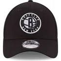 schwarze-verstellbare-kinder-cap-9forty-the-league-der-brooklyn-nets-nba-von-new-era