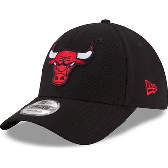 Šiltovky zaoblená čierna nastaviteľný pásik pre deti 9FORTY The League Chicago Bulls NBA New Era