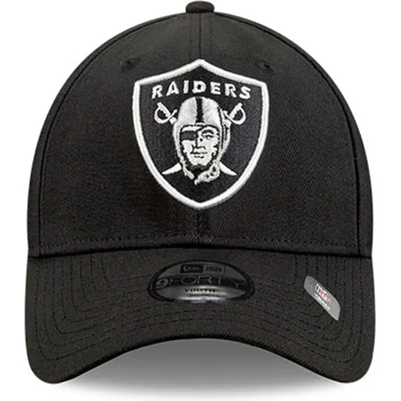 cap-zaoblena-black-adjustable-strap-pre-deti-9forty-the-league-las-vegas-raiders-nfl-new-era