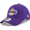 cap-zaoblena-violet-adjustable-strap-pre-deti-9forty-the-league-los-angeles-lakers-nba-new-era