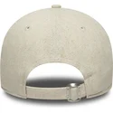 verstellbare-beige-9twenty-leinen-kappe-mit-gebogenem-schirm-von-new-york-yankees-mlb-von-new-era