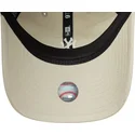 beige-verstellbare-kappe-mit-gebogenem-schirm-9twenty-mini-logo-washed-der-new-york-yankees-mlb-von-new-era