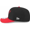 rote-und-schwarze-gebogene-snapback-kappe-9seventy-stretch-snap-city-connect-der-chicago-white-sox-mlb-von-new-era