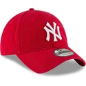 siltovka-zaoblena-cervena-nastavitelny-9twenty-core-classic-new-york-yankees-mlb-new-era