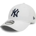 cap-zaoblena-white-adjustable-strap-9twenty-core-classic-new-york-yankees-mlb-new-era