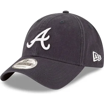 Šiltovka zaoblená tmavomodrá nastaviteľný 9TWENTY Core Classic Atlanta Braves MLB New Era