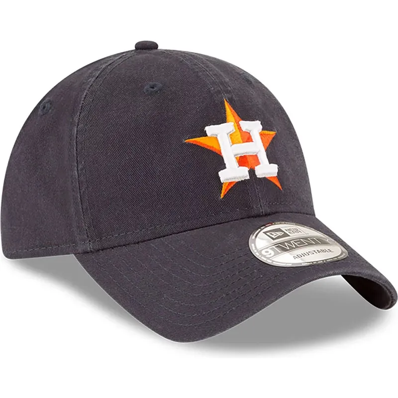 marineblaue-verstellbare-gebogene-kappe-9twenty-core-classic-der-houston-astros-mlb-von-new-era