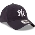 new-era-curved-brim-9twenty-core-classic-new-york-yankees-mlb-navy-blue-adjustable-cap