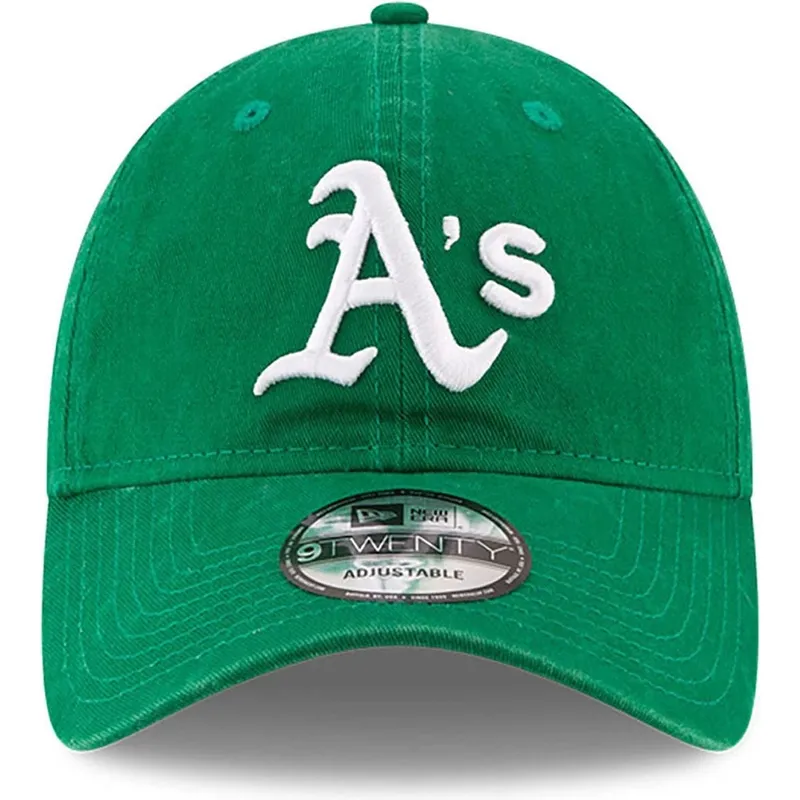 siltovky-zaoblena-zelena-nastavitelny-pasik-9twenty-core-classic-oakland-athletics-mlb-new-era