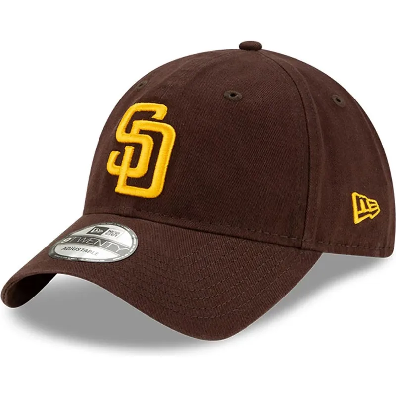 siltovka-zaoblena-hneda-nastavitelny-9twenty-core-classic-san-diego-padres-mlb-new-era