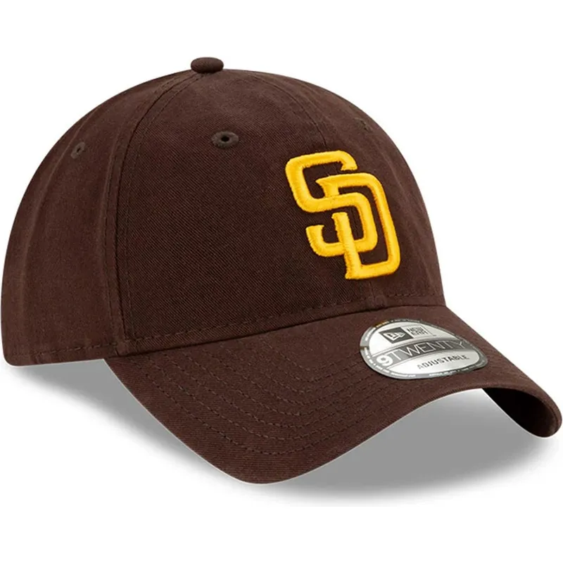 siltovka-zaoblena-hneda-nastavitelny-9twenty-core-classic-san-diego-padres-mlb-new-era