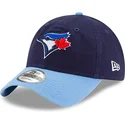 gorra-curva-azul-marino-ajustable-9twenty-core-classic-de-toronto-blue-jays-mlb-de-new-era