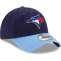 gorra-curva-azul-marino-ajustable-9twenty-core-classic-de-toronto-blue-jays-mlb-de-new-era