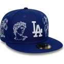 new-era-flat-brim-59fifty-mythical-los-angeles-dodgers-mlb-blue-fitted-cap