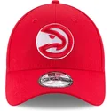 siltovka-zaoblena-cervena-nastavitelny-9forty-the-league-atlanta-hawks-nba-new-era