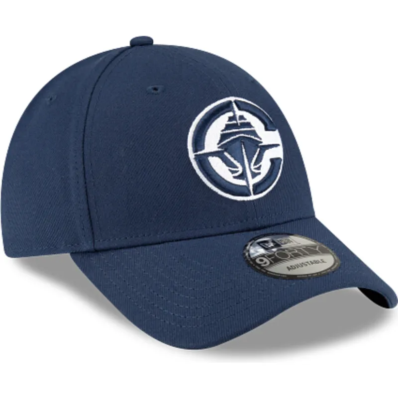 cap-zaoblena-navy-blue-adjustable-strap-9forty-the-league-los-angeles-clippers-nba-new-era
