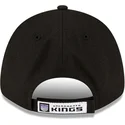 schwarze-verstellbare-9forty-kappe-the-league-der-sacramento-kings-nba-von-new-era