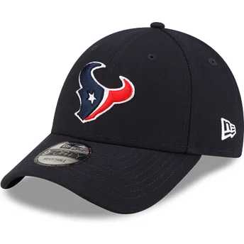 Cap zaoblená navy blue adjustable strap 9FORTY The League Houston Texans NFL New Era