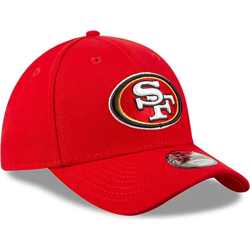 siltovky-zaoblena-cervena-nastavitelny-pasik-pre-deti-9forty-the-league-san-francisco-49ers-nfl-new-era